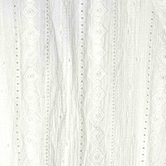 Frye Textured Long Sleeved Peasant Top - Salt Breeze (Cream) - XL - Picture 9 of 12